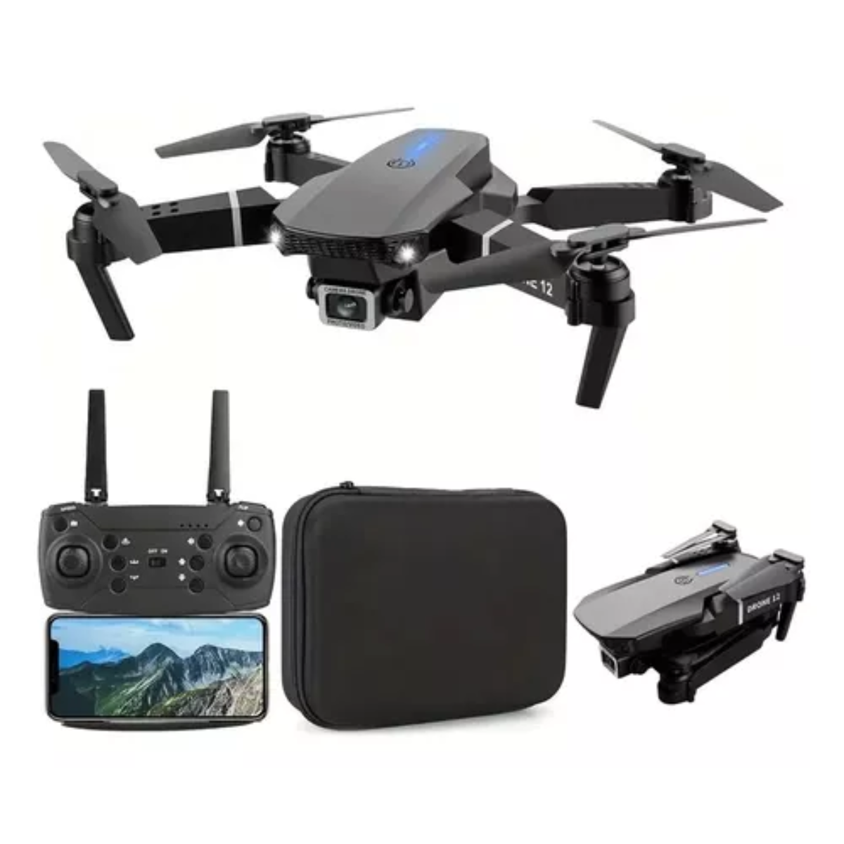 Dron E88 PRO MAX PLEGABLE